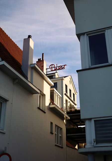Stadsbrouwerij Maastricht bier bord op dak
