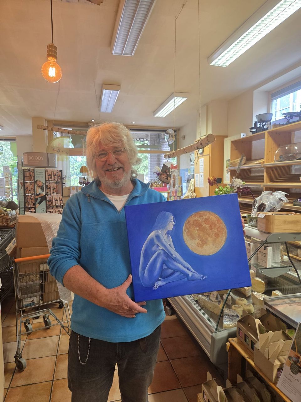 In onze winkel zijn op dit moment een aantal schilderijen van kunstschilder Paulus Greeve te zien