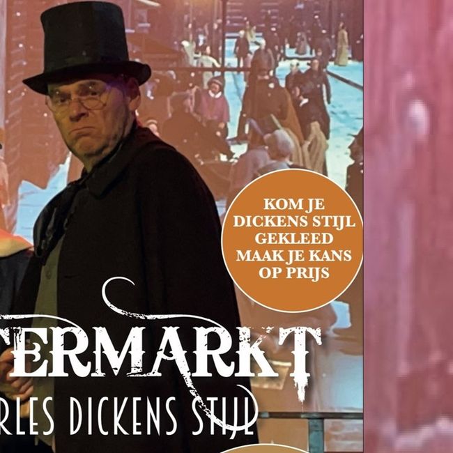 Wintermarkt in Dickens Stijl