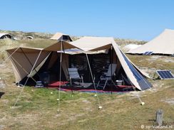 4-6 persoon Vergrote Zilvermeeuw op camping Stortemelk