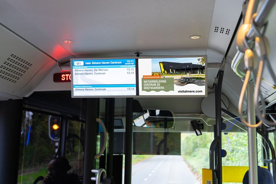 Busreclame Almere