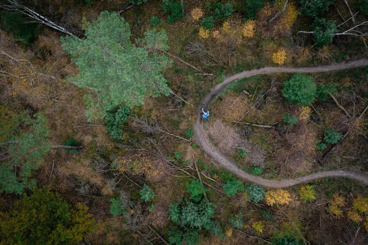 MTB'er in Asten in De Peel