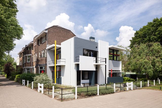 Rietveld-Schröderhuis from outside