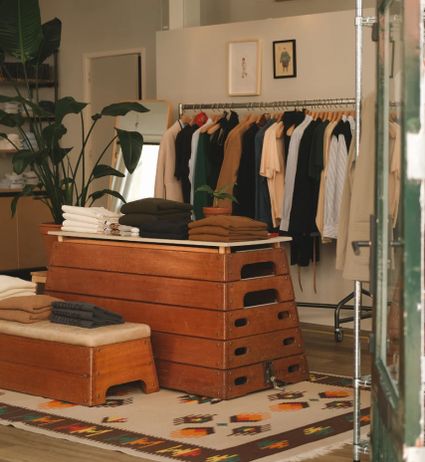 Ballpark Store mannen kledingzaak interieur Weesp