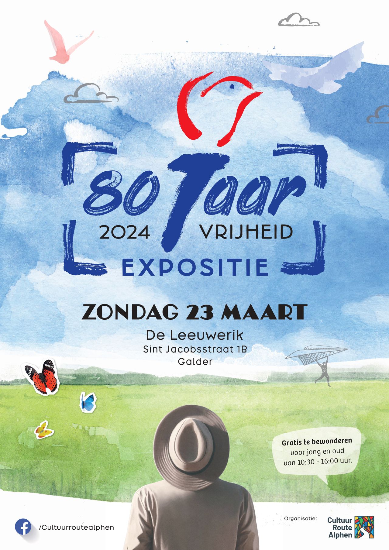 Tentoonstelling schilderijen 80 jaar vrijheid