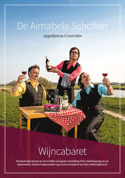 Aimabele Schoften - Wijncabaret + wijnproeverij