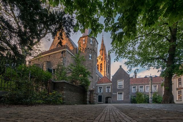 Buitenaanzicht Museum Prinsenhof Delft