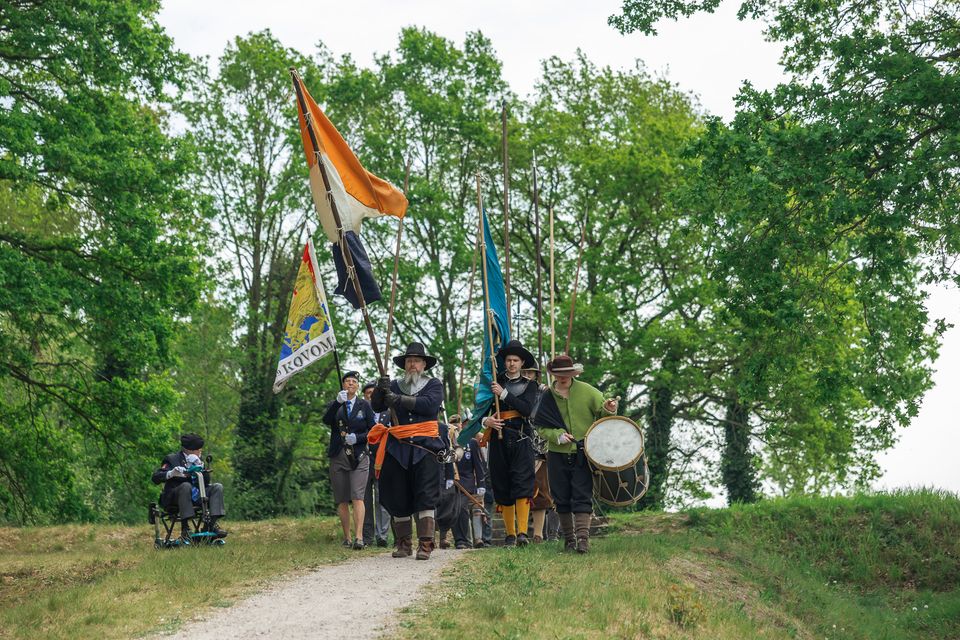 Evenement Levende Geschiedenis bij Fort aan de Buursteeg Grebbelinie Bezoekerscentrum in Renswoude