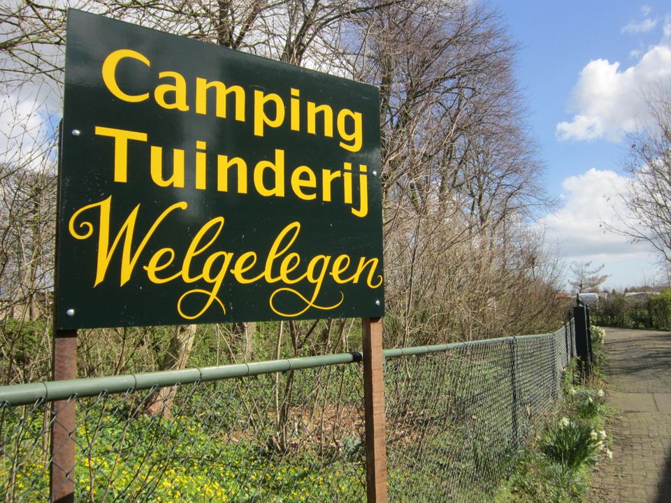 Ingang Camping Tuinderij Welgelegen