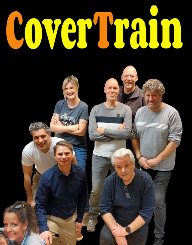 De poster van de band covertrain