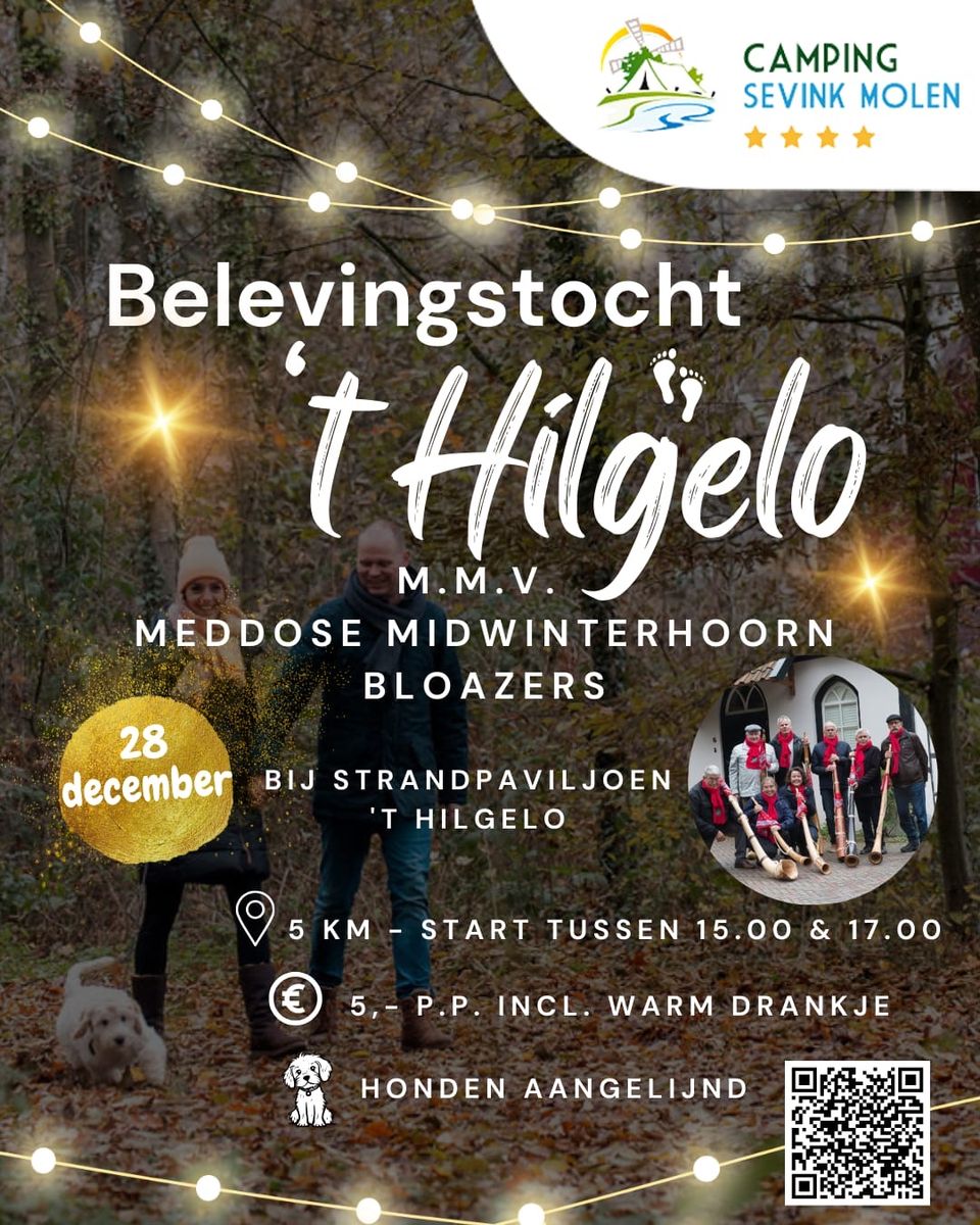 Poster Belevingstocht 't Hilgelo (NL)