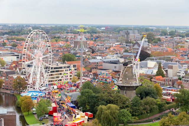 Leidens Ontzet fairground