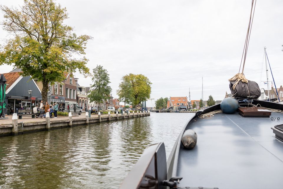 Lemmer in de herfst vanaf de LE 50