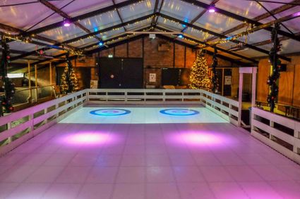 Curlingbaan bij Boerderij de Boerinn