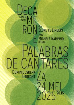 Palabras de cantares  Kamerkoor Decamerone