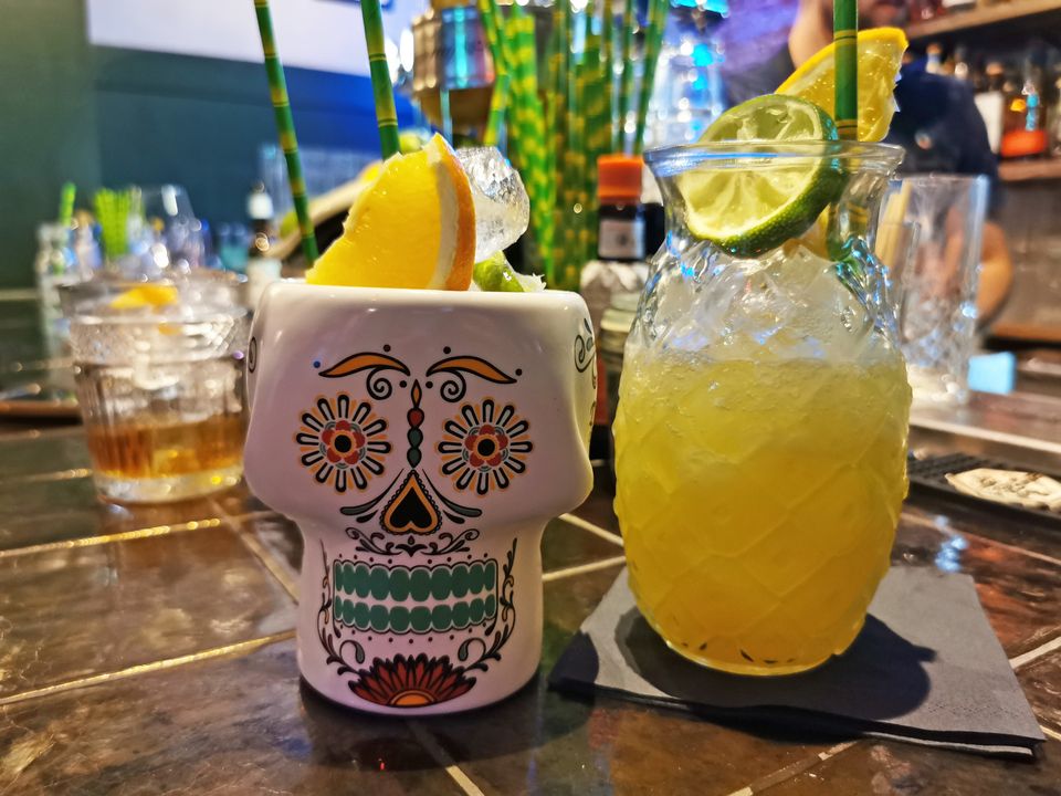 Cocktails bij Bar Olaf