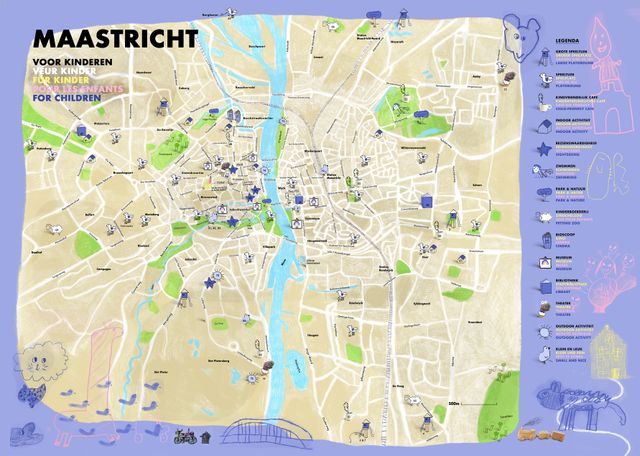 Kinderplattegrond Maastricht