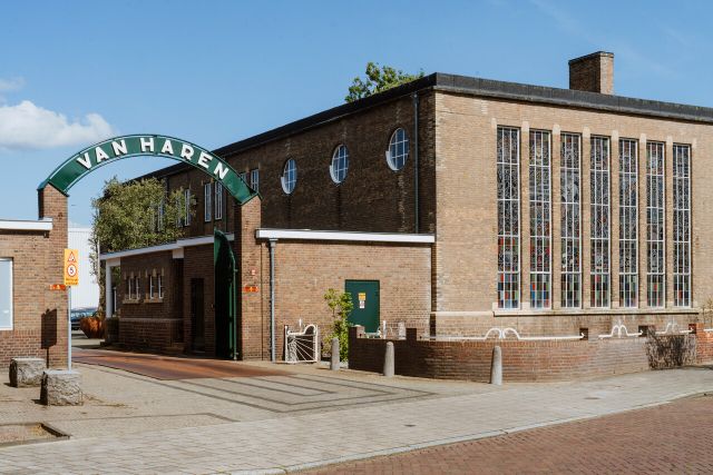 Oude Van Haren fabriek in Waalwijk