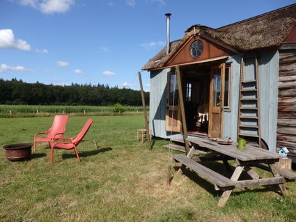 vrijstaand vakantiehuisje