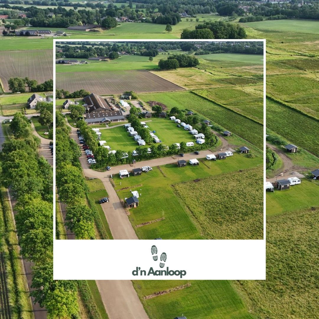 Luchtfoto Camping dn Aanloop