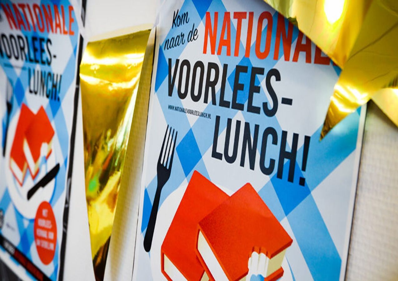 Affiche Nationale Voorleeslunch