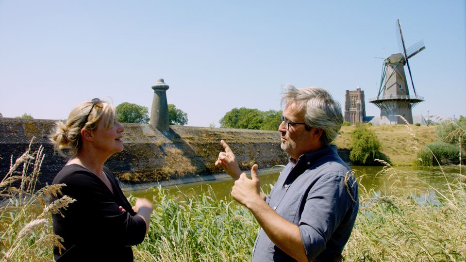 Margreet van Gils en Jelmer Krom in Woudrichem