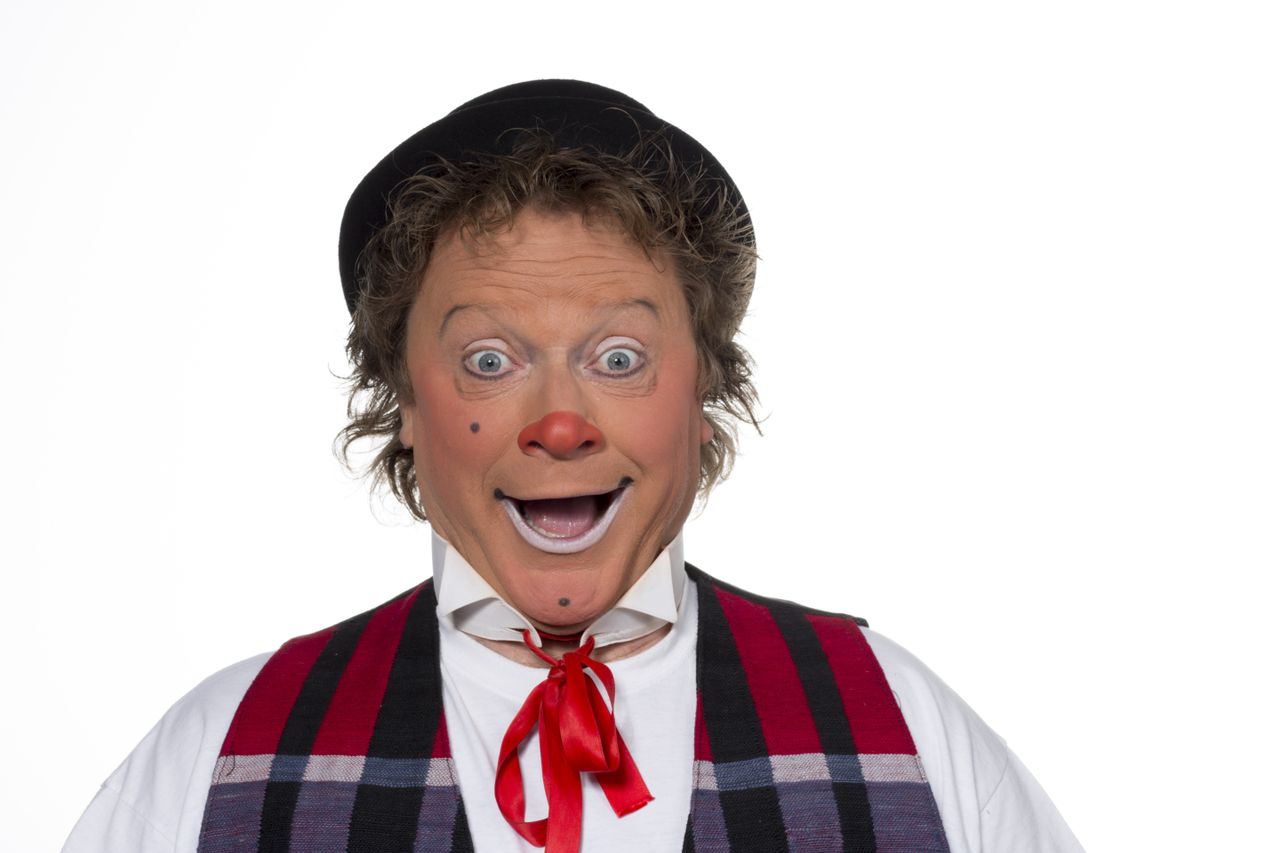 Sterclown André uit Zwitserland