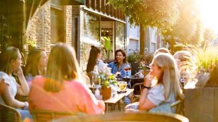 Genieten op een van de vele terrassen in de Peel