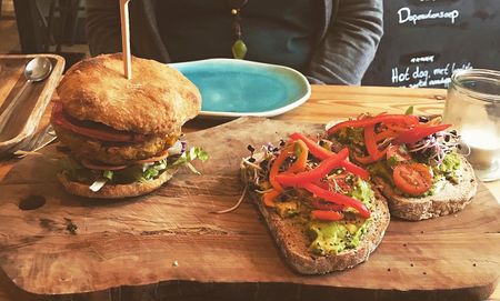 Vegan food header