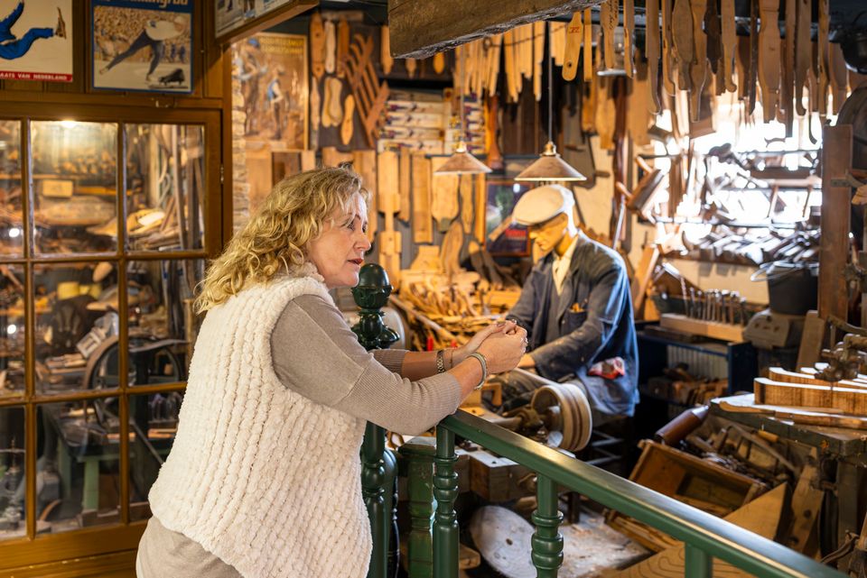 Klasina Seinstra Schaatsmuseum Hindeloopen