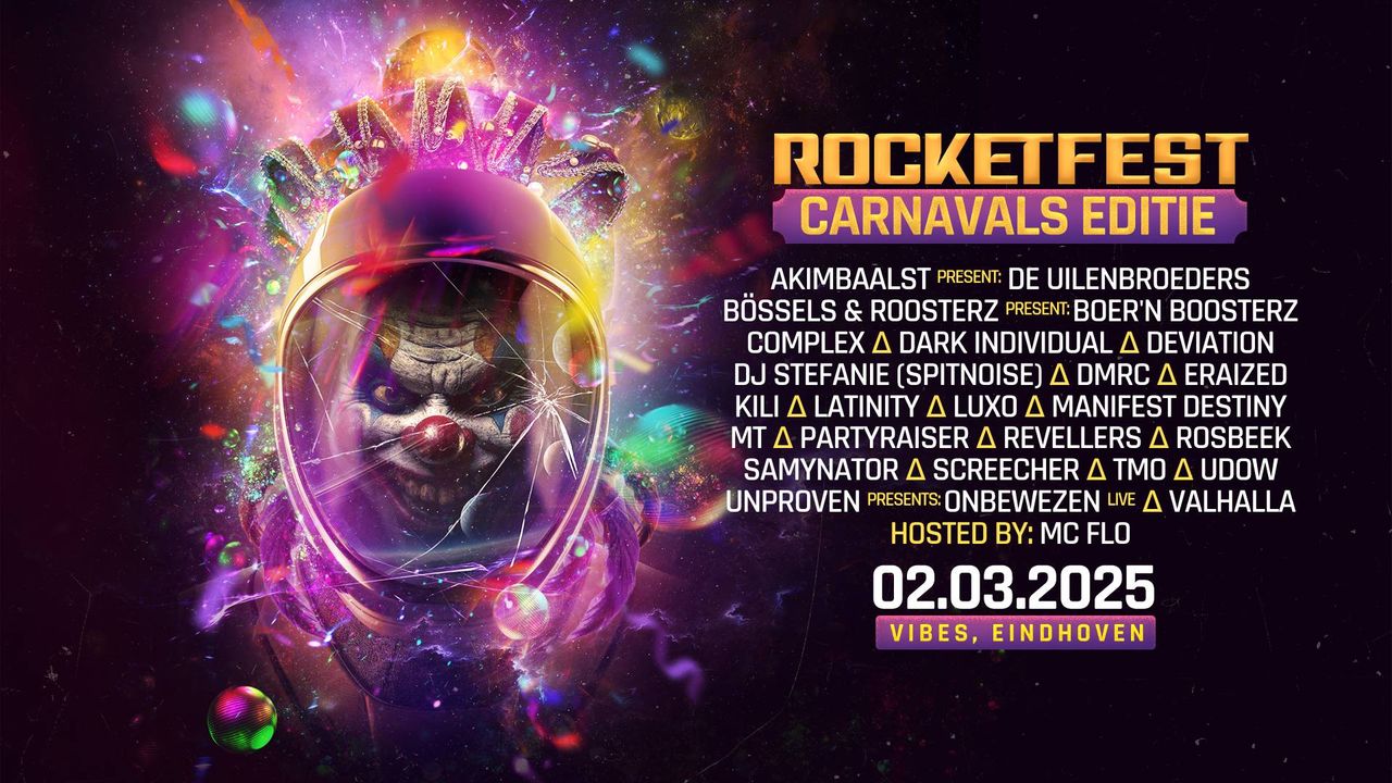 Carnaval Rocketfest Eindhoven 2025