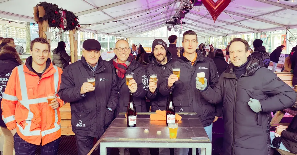 Winterbierproeverij op de Drijvende IJsbaan Leiden