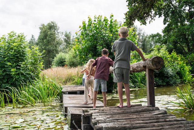 Blote voeten pad bij Buitenplaats Kameryck 1