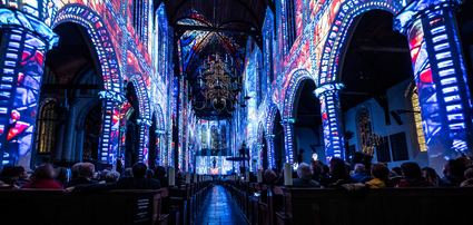 Luminiscence in de Oude Kerk Delft