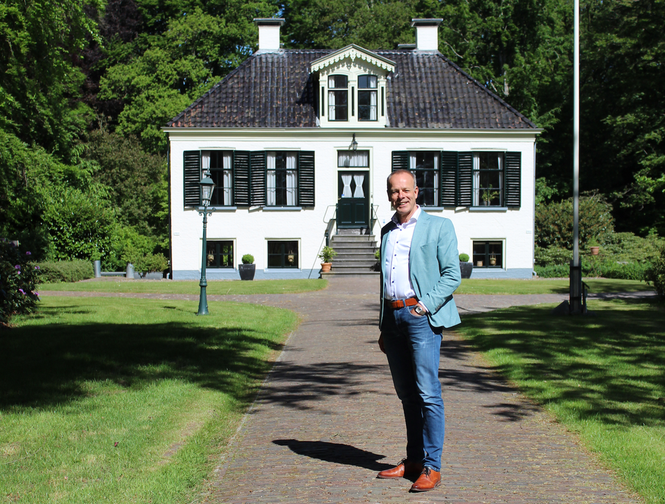 Minne Wiersma - directeur van de Maatschappij van Weldadigheid voor het monumentale Huis Westerbeek in Frederiksoord