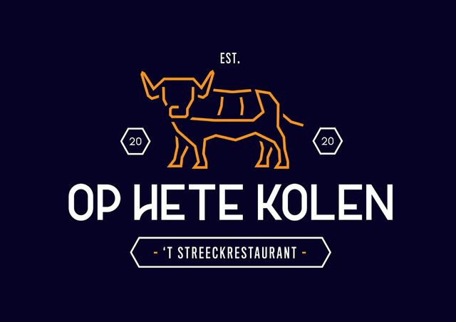 Op Hete Kolen restaurant Deurne, logo
