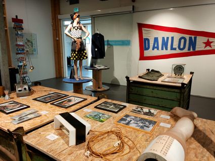 Overzichtsfoto tentoonstelling Industrieel Erfgoed Textiel