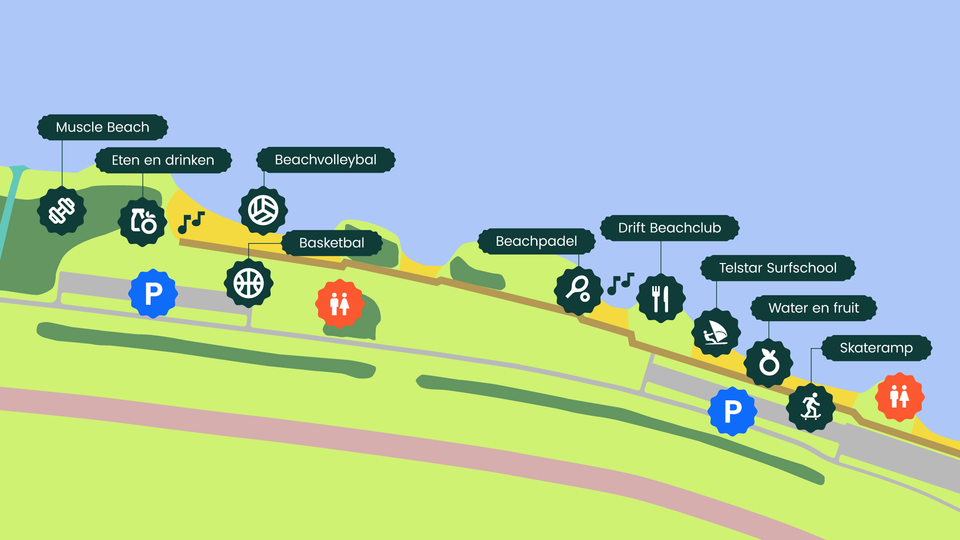 Plattegrond sportfestival