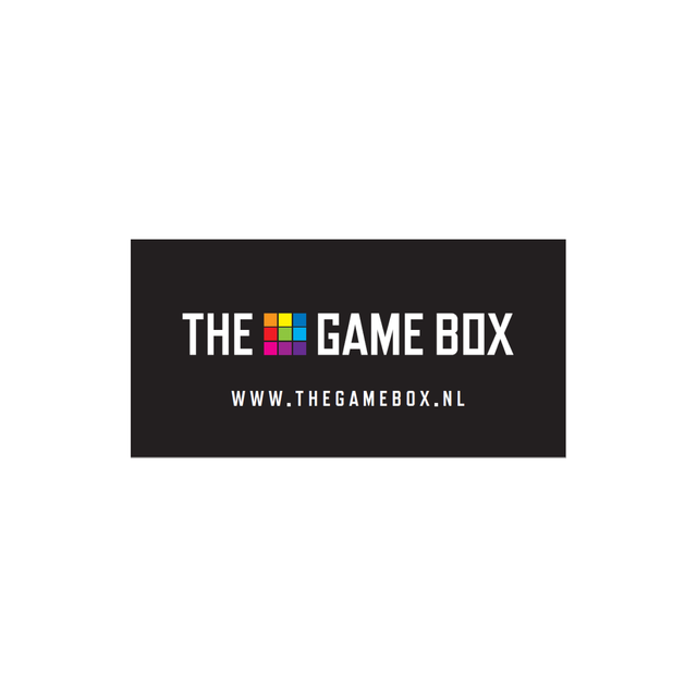 Logo van the game box in Almere