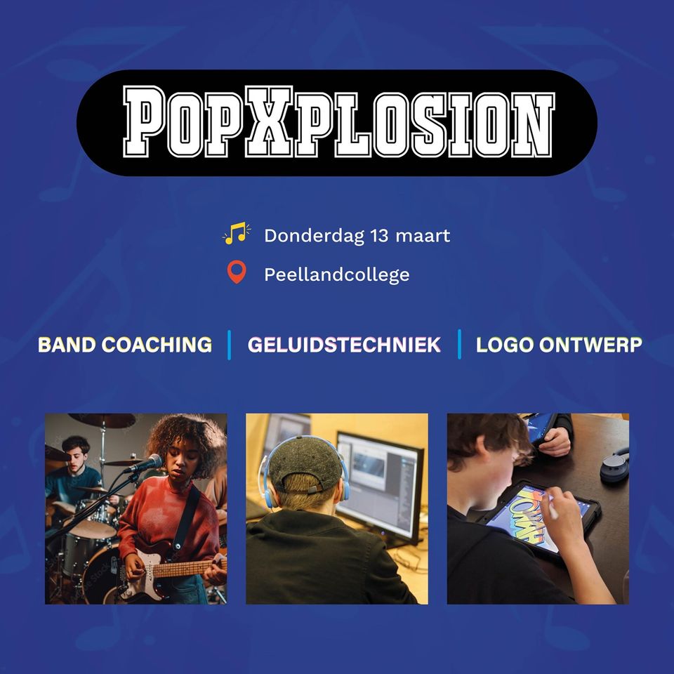 Workshop - o.a. Geluidstechniek - PopXplosion