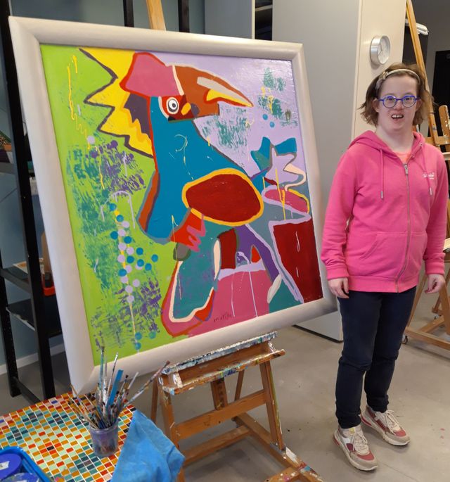 Kunstmarkt met kunstveiling Beek en Donk