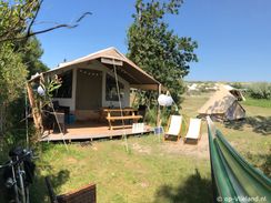 5-6 persoons tent op Stortemelk, vak wit