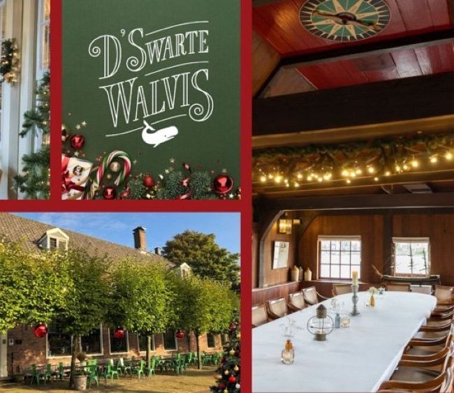 Vier de Kerstdagen bij de Hoop op D'Swarte Walvis