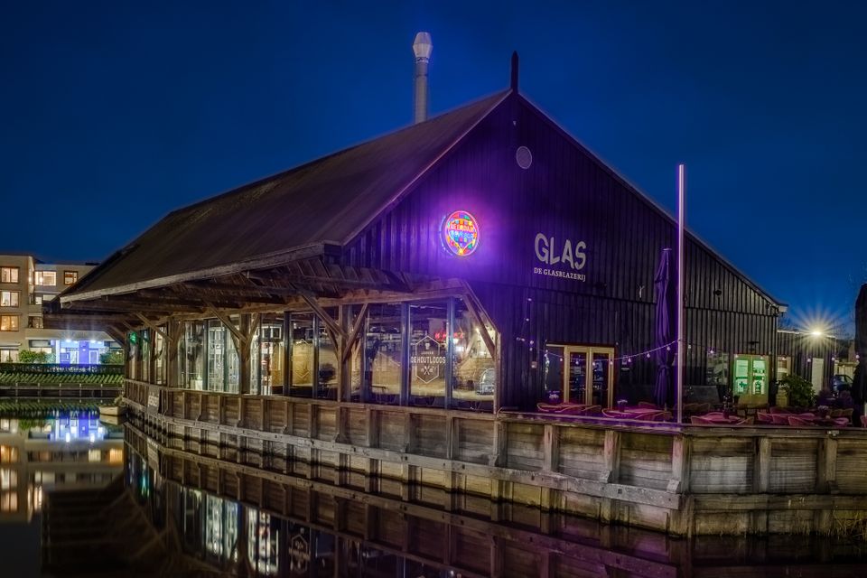 Foto van glasblazerij in Leerdam