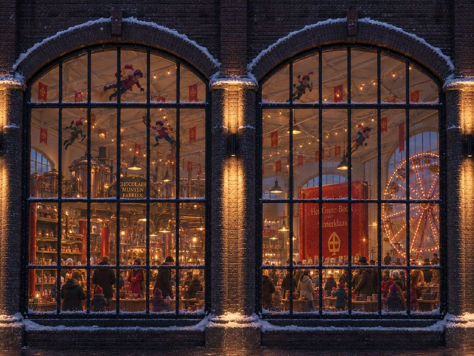 Chocoladefabriek in de markthal