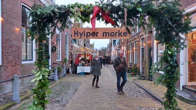 Hylper morke in Hindeloopen.