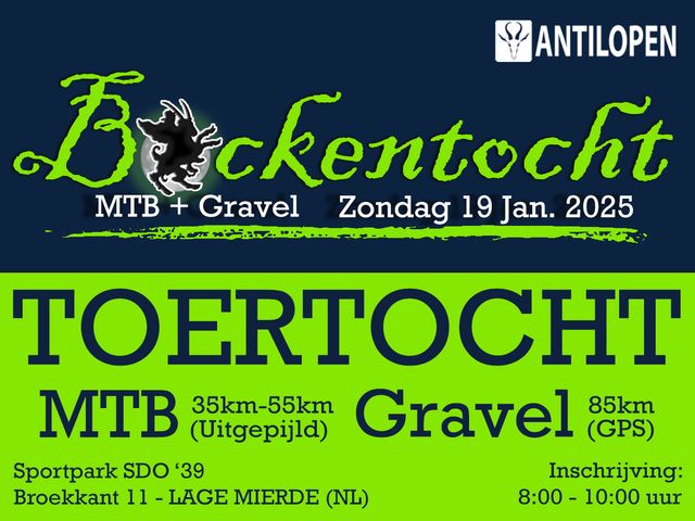 Toertocht fietsen