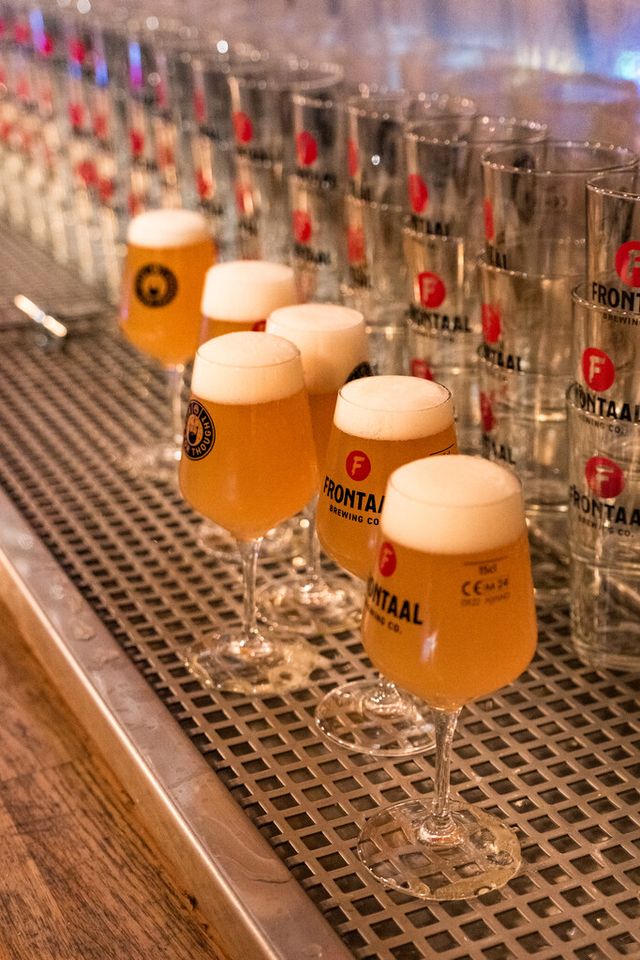 Bier getapt Brouwerij Frontaal Breda