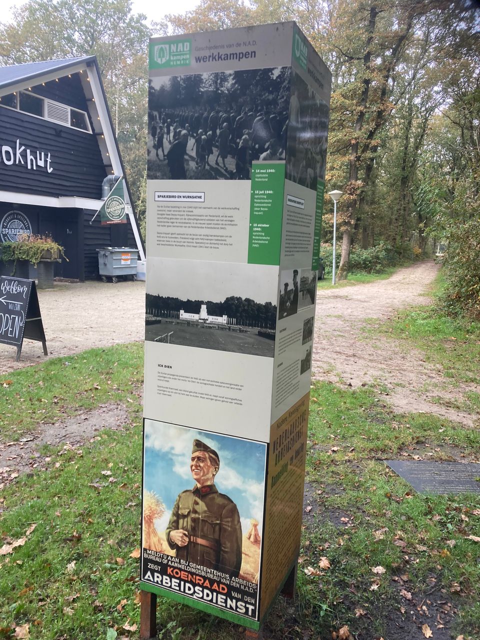 Voormalig werk-en interneringskamp Sparjebird Hemrik