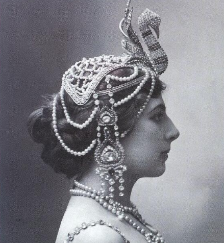 Mata Hari prentbriefkaart 1907